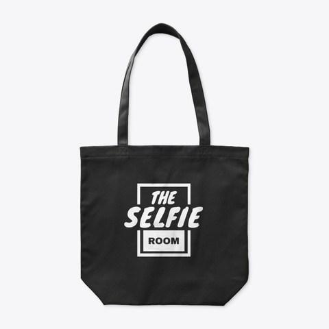 Selfie Room Accessories Black T-Shirt Front