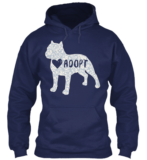 Love Aoopt Navy T-Shirt Front