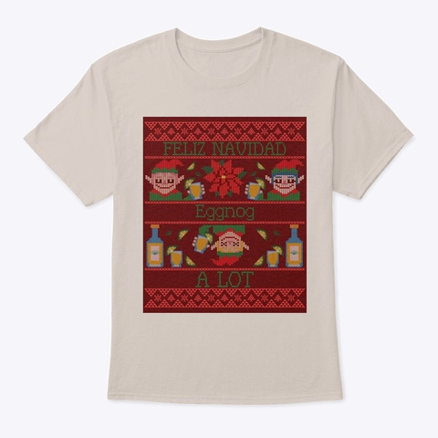 Merry Christmas Sand T-Shirt Front