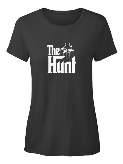 Hunt The Family Tee Black T-Shirt Front