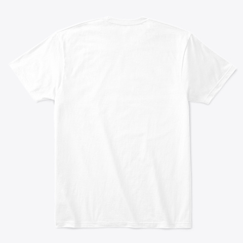 Wolf Central   Be A Voice White T-Shirt Back