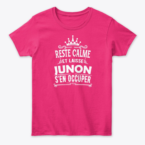 Reste Calme Junon Sen Occuper Unisex Tshirt