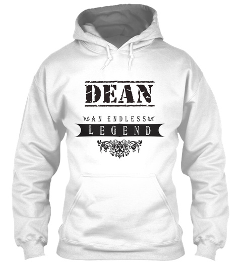 Dean An Endless Legend White T-Shirt Front