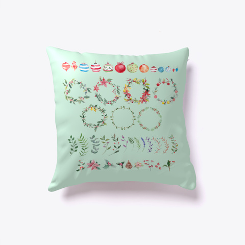 Holidays Nice Gift Pillow Mint T-Shirt Front