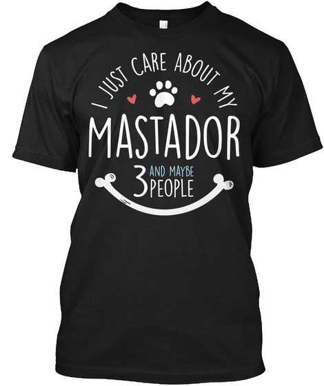 Cute Mastador Dog Lovers Gift For Dog Moms And Dog Dads