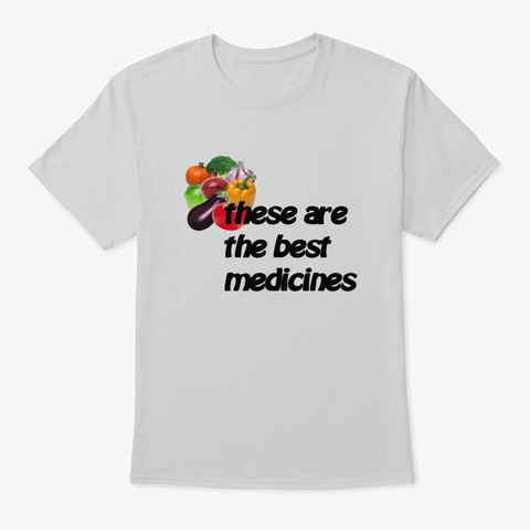 Best Medicines Light Steel T-Shirt Front