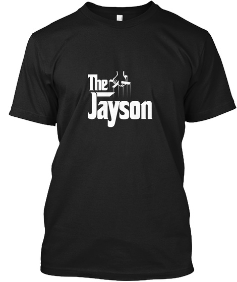 Jayson The Family Tee Black T-Shirt Front