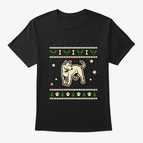 Christmas Telomian Gift Black T-Shirt Front