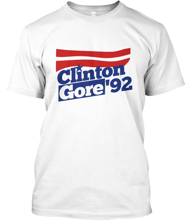 Vintage Clinton Gore 92 Unisex Tshirt