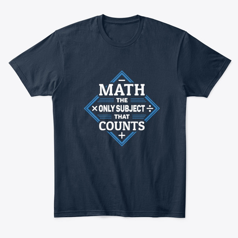 Math The Only Subject That Counts Gift