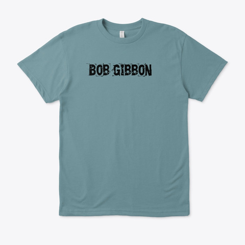 Bob Gibbon Heather Pacific T-Shirt Front