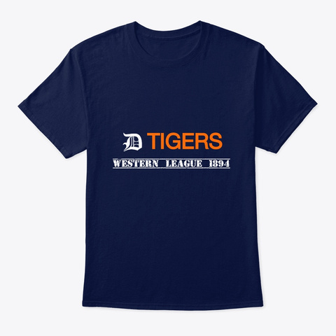 Entr 'western League' Collector's Tee Navy T-Shirt Front