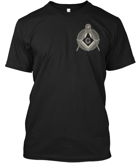 G Black T-Shirt Front