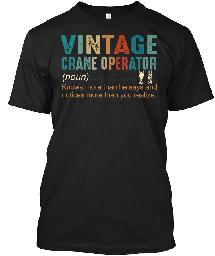 Vintage Crane Operator