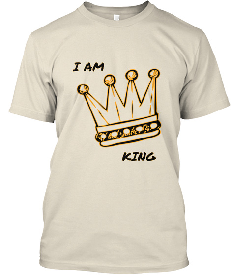 Male I Am King T-shirt