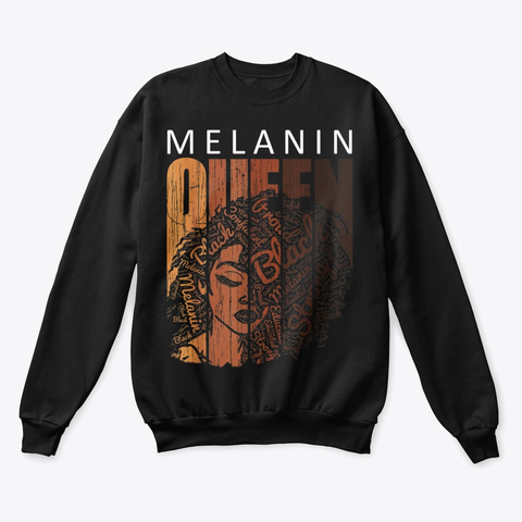 Melanin Queen African America T-shirt
