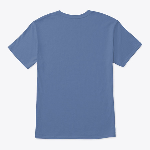 Scientists Love Lab T Shirt Denim Blue T-Shirt Back