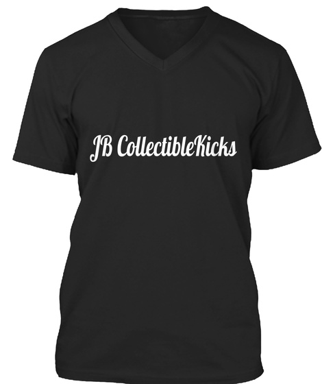 Jb Collectible Kicks Black T-Shirt Front