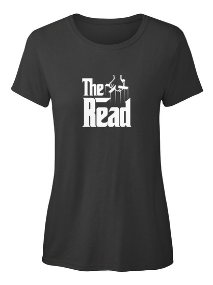 Read The Family Tee Black T-Shirt Front