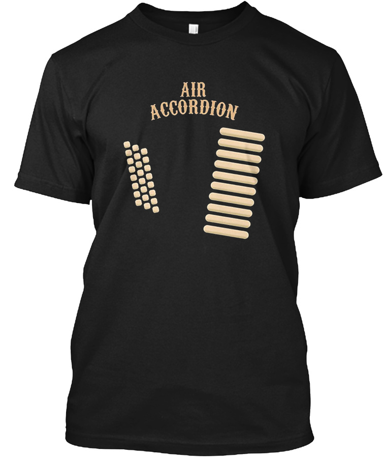 Air Accordion T-shirt Musical Instrument Unisex Tshirt