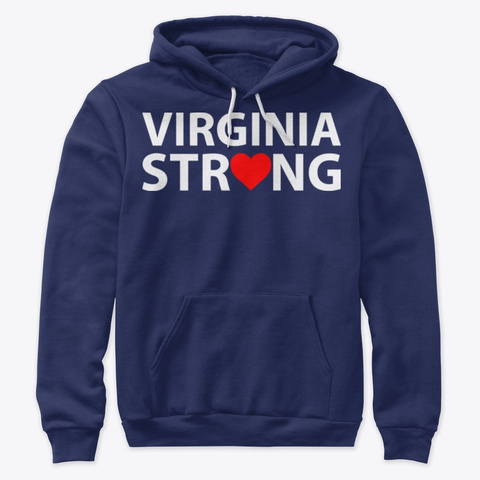 Virginia Strong Shirt Navy T-Shirt Front