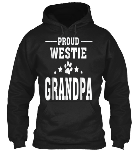 Proud Westie Grandpa Tshirt Father's Day
