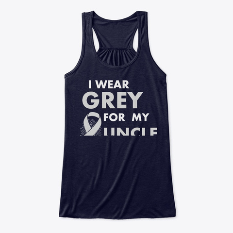 Brain Cancer Awareness Dad Midnight T-Shirt Front
