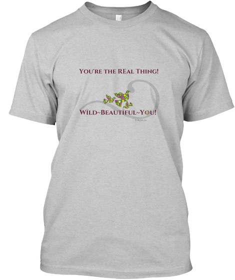 Join The Wild, Beautiful, You ~ Culture Light Steel T-Shirt Front