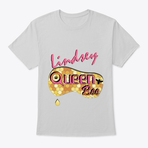 Lindsey Queen Bee Light Steel T-Shirt Front