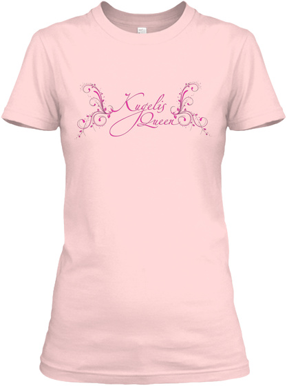 Kugelis Queen Light Pink T-Shirt Front