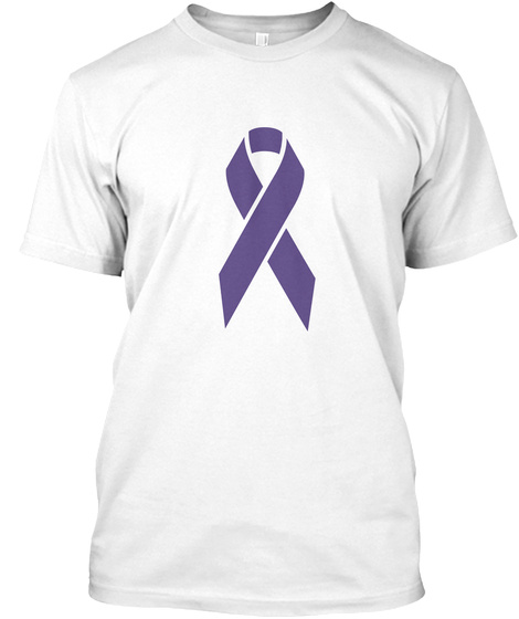 What My Dog Thinks Of Pancreatic Cancer White T-Shirt Front