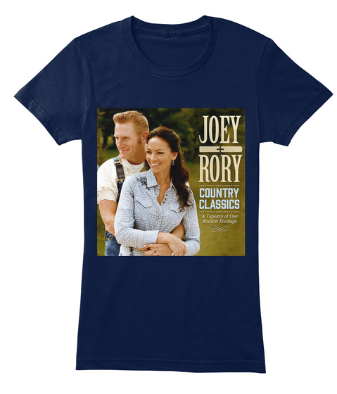 Joey Rory Country Classics Navy T-Shirt Front
