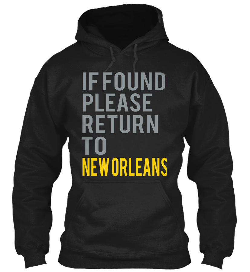IF FOUND RETURN TO New Orleans Unisex Tshirt