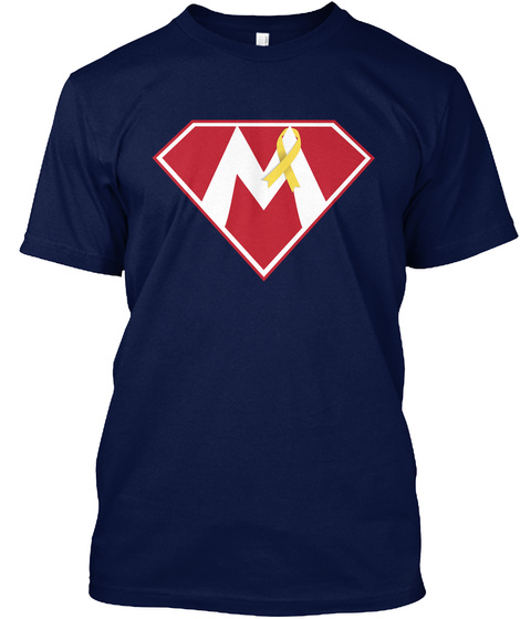 Team Super Mikey Shirts And Sweatshirt Navy T-Shirt Front