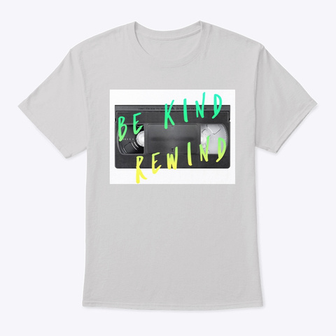 Be Kind Light Steel T-Shirt Front