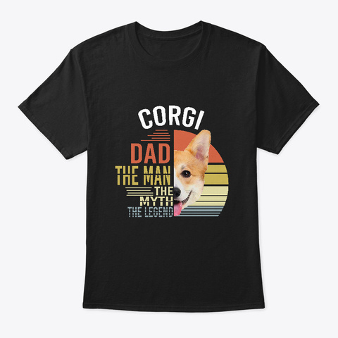 Corgi Dad T-shirt
