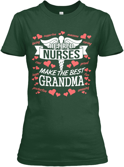 tee Retired Nurses Make The Best Grandmas Women Sweatshirt