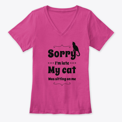 Sorry, My Cat Berry T-Shirt Front