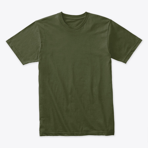 Survival And Prepper Logo Military Green T-Shirt Front