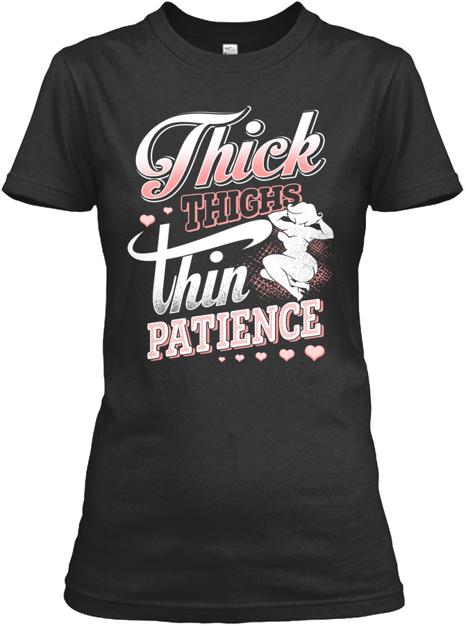 Curve girl Thick thighs thin Patience Unisex Tshirt