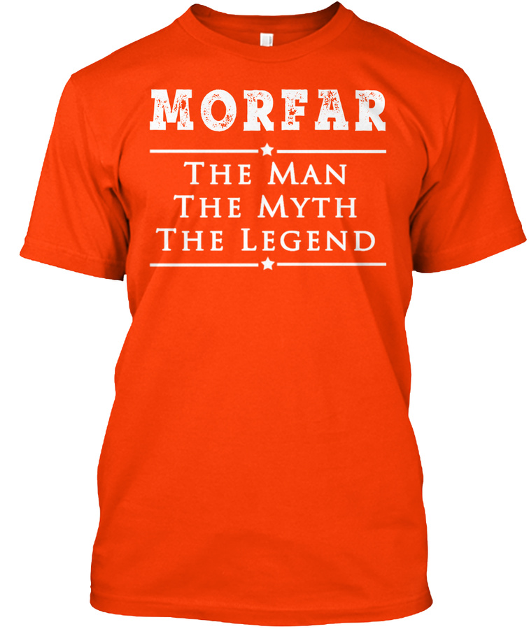 Morfar - The man - The Myth - The Legend Unisex Tshirt
