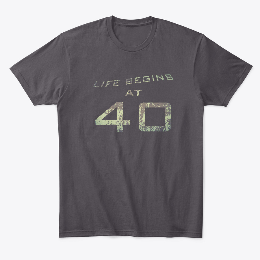 Life Begins at 40 Tshirt Unisex Tshirt
