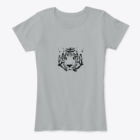 Tiger Tee Grey T-Shirt Front