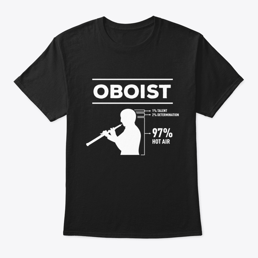 Oboist. Mostly hot air Oboe Clarinet Unisex Tshirt