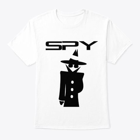 Spy White Camiseta Front