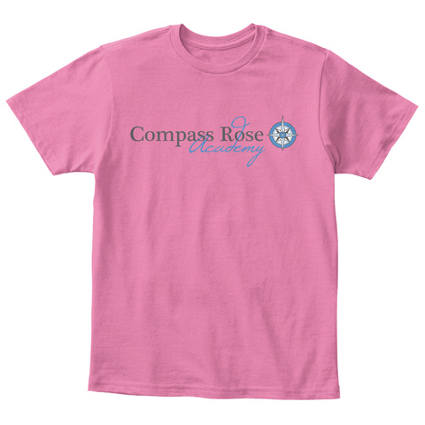 Compass Rose Academy True Pink  T-Shirt Front
