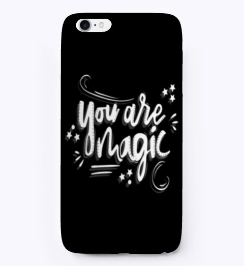 I Phone Case: Magic Black T-Shirt Front