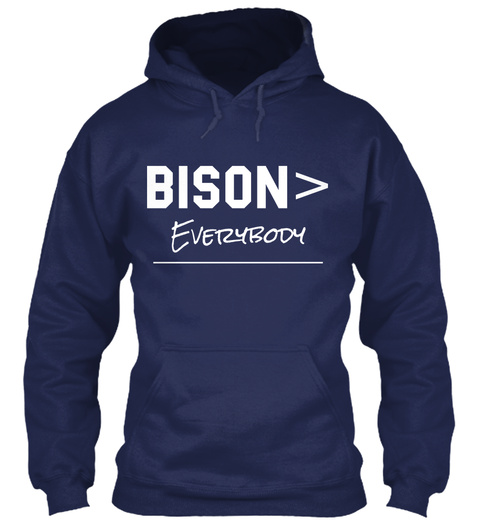 Collegiate Collection Bison are Greater Unisex Tshirt