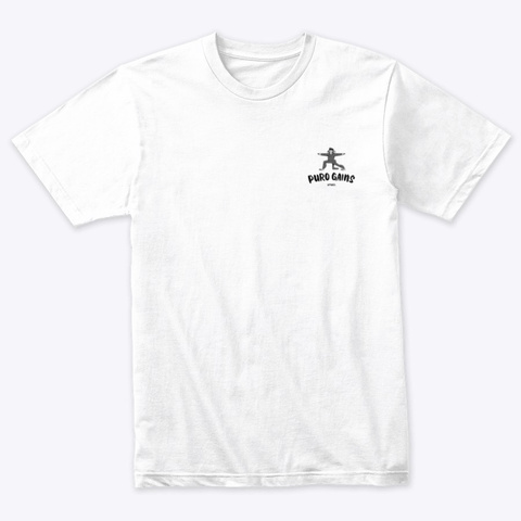 Weights And Whiskey Heather White áo T-Shirt Front